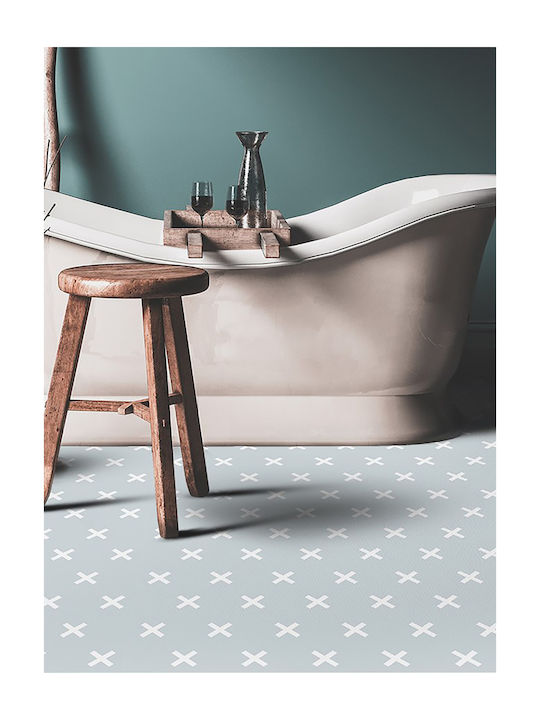 Tulup Бански Килим Бял 60x90см
