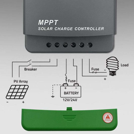 Qoltec Qoltec Solarladeregler MPPT 12V 40A