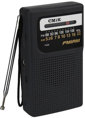 Cmik MK-9 Retro Φορητό Ραδιόφωνο Μαύρο