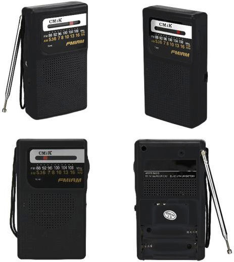 Cmik MK-9 Retro Φορητό Ραδιόφωνο Μαύρο
