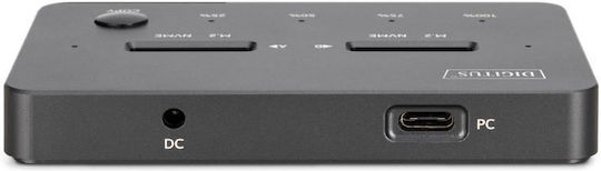 Digitus Докинг станция за Хард Диска SATA с връзка USB-C (DA-71545-1)