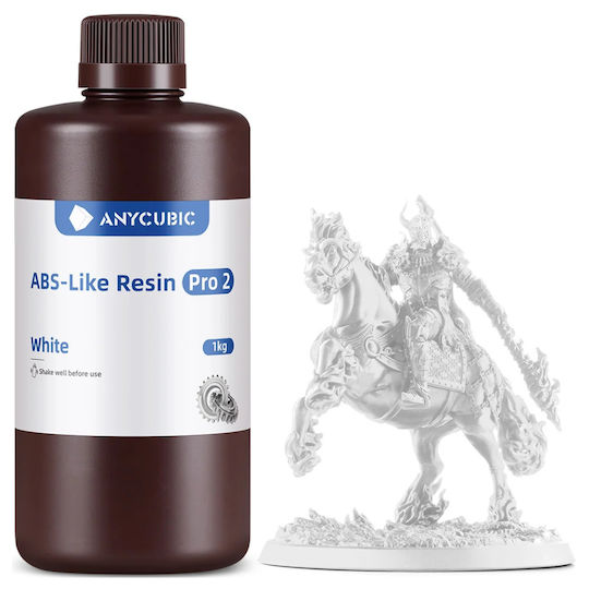 Anycubic Abs Like Resin V2 за 3D Принтер Бял 1кг