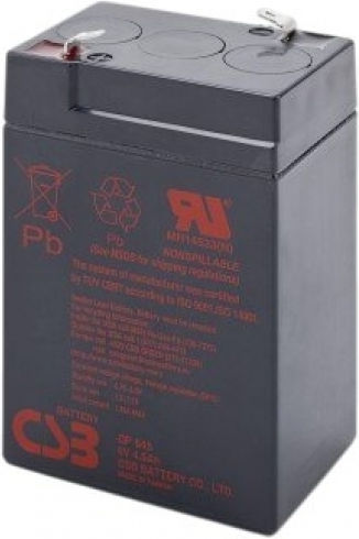 CSB GP645 Μπαταρία UPS με Χωρητικότητα 4.5Ah και Τάση 6V 1τμχ