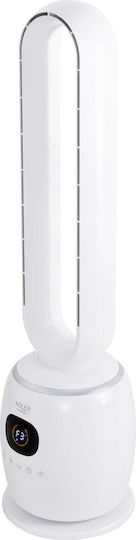 Adler Ventilator Fără Palete 60W cu Telecomandă Alb