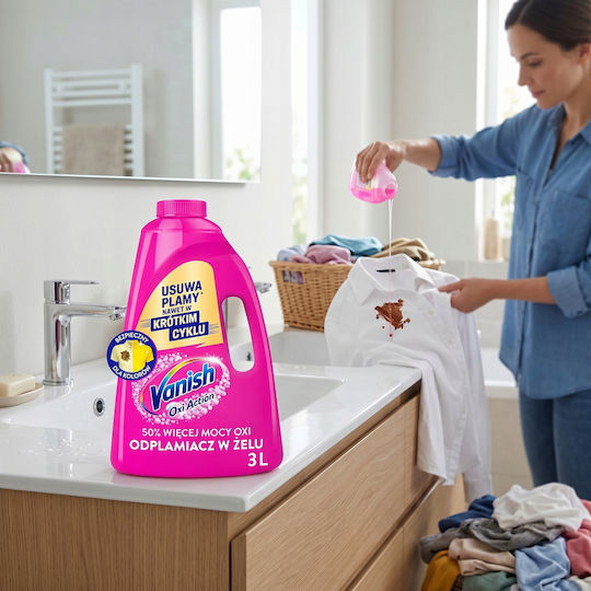 Vanish Remover de Pete sub Formă de Gel Potrivit pentru Țesături 3l