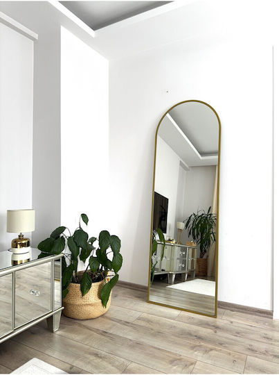 SteweHome Ορθογώνιος Χρυσός 180x60cm SteweHome Ορθογώνιος Χρυσός 180x60cm