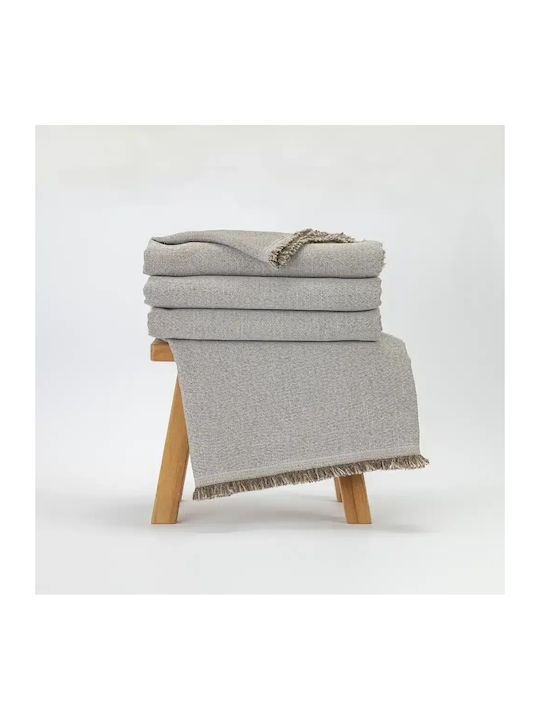 Borea Aura Armchair Throw 180x180cm Gray