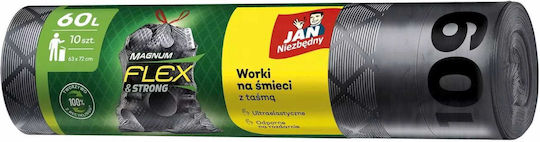 Jan Niezbędny Trash Bags Capacity 60lt 5x10pcs Black