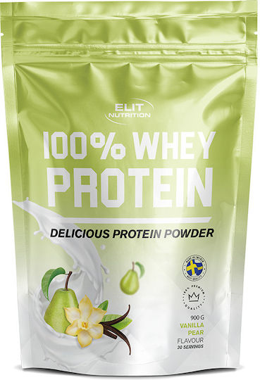 Elit Nutrition 100% Суроватъчен Протеин 900г Ванилия Круша & Elit Nutrition 100% Суроватъчен Протеин 900г Ванилия Круша Персонализиран Комплект
