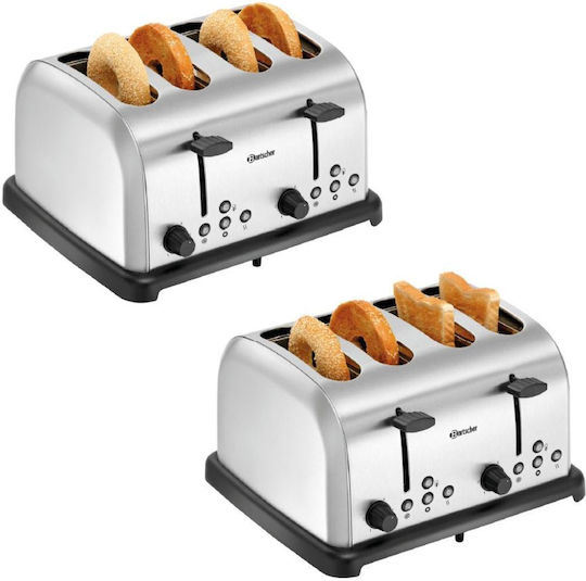Alfa Frost Gewerbliche Toaster Pop-Up 1,48 kW