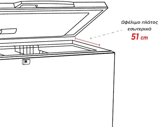 Alfa Frost Congelator Comercial Piept 479lt cu Uși