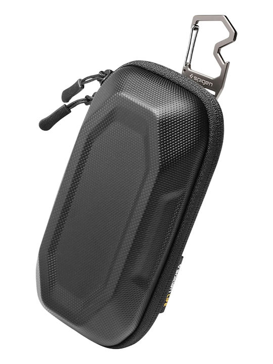 Spigen Sunglass Case Lock Fit Lf520 Acs09444 Universal Zipper Built In Metal Clip Bottle Opener Black
