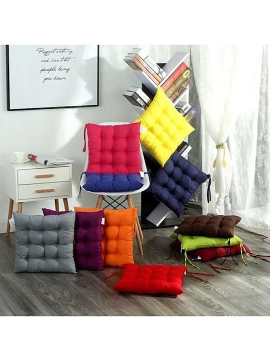 Dream House Garden Chair Cushion Blue Dark 40x40cm