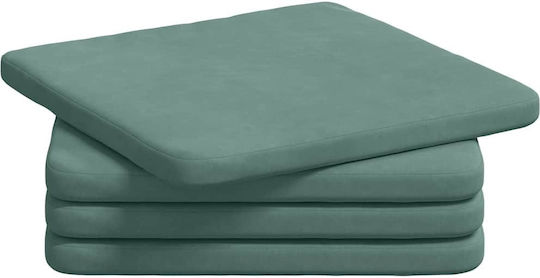 vidaXL Sofa-Kissen Hellblau