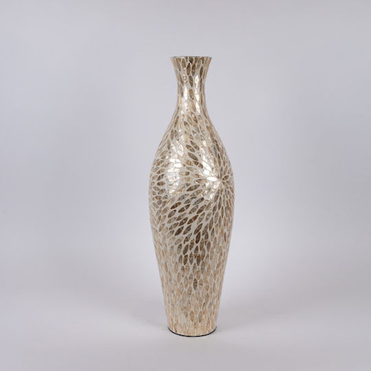 White Vase 19xH63cm