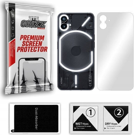 Grizzglass Satinskin Schutzfolie Rückseite Für Honor Magic8 Pro Transparent