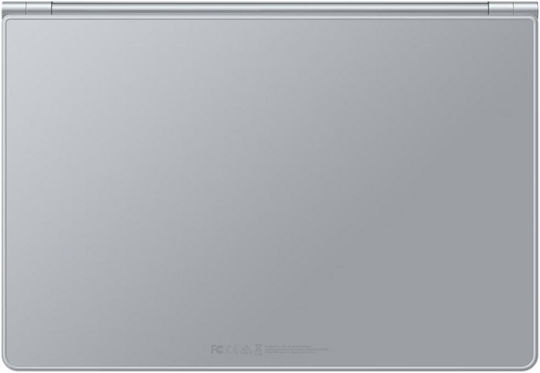 Book Cover Tastatură Slim Galaxy Tab S11 Ultra Pro Argintiu