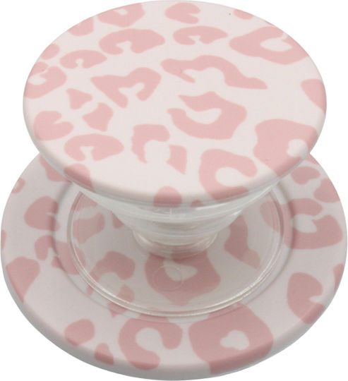 Pop Socket Magsafe Premium Pink Leopard