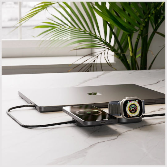 Zens Încărcător Wireless Qi2 15W Livrarea Energiei Negru (Pro 3)