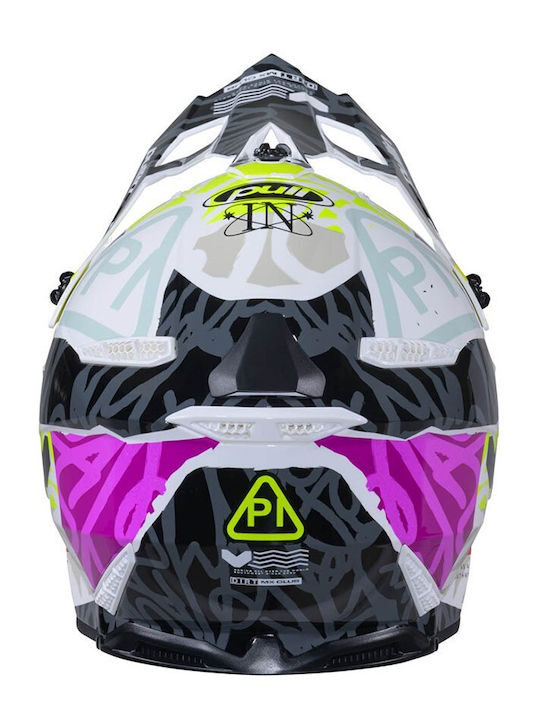 Pull-In MX Trash Dirt Motorradhelm Motocross ECE 22.06 1310gr Pull-In MX Trash Dirt Motorradhelm Motocross ECE 22.06 1310gr