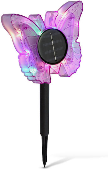 Lustră Solară Floare cu Lumină Albă Caldă IP44 13x6.5x23.5cm