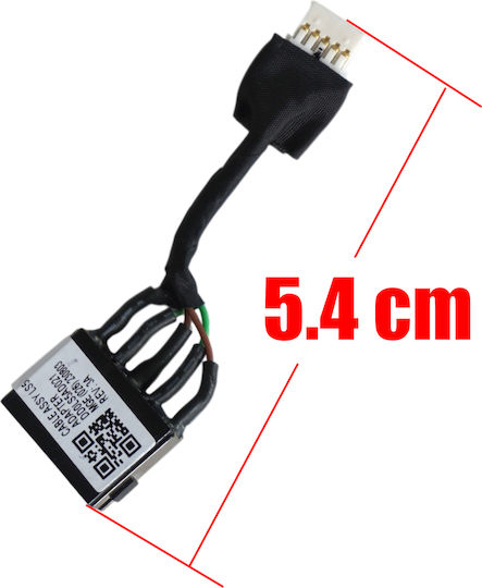 Lenovo Dc Power Jack Socket for Ideapad Yoga Slim 7-15imh05 82ab 82ae Creator 7-15imh05 82ds Dd0ls5ad021 5c10s30099 5.4cm 5pins with Cable