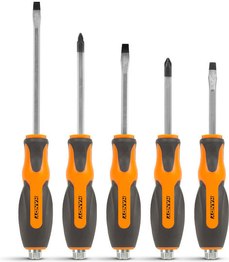 Set De 5 Șurubelnițe Cu Impact