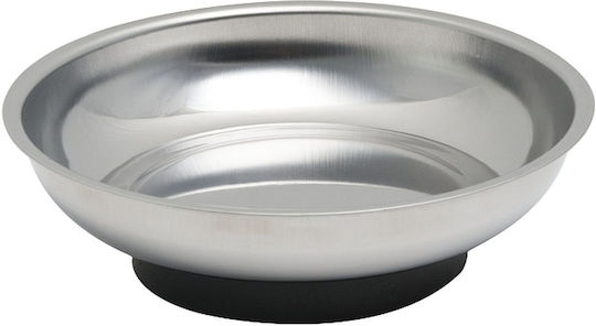 Tavă Magnetică Șuruburi Piulițe – Bază Din Cauciuc Antiderapant 108 Mm