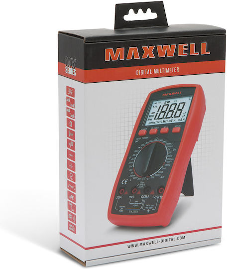 Digitales Multimeter 1000V 20A Induktivität Frequenz Temperatur Diode Test Durchgang