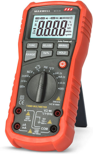 Digital Auto-Bereich Multimeter 1000V 10A Frequenz Temperatur NCV Diode Test Durchgang
