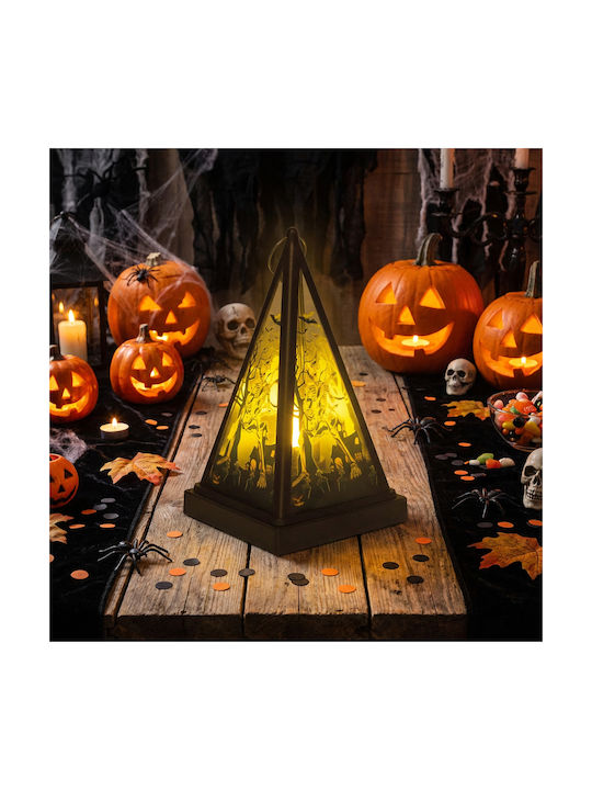 Decorative LED Lamp Warm White Pumpkin 9.5x9.5x17cm