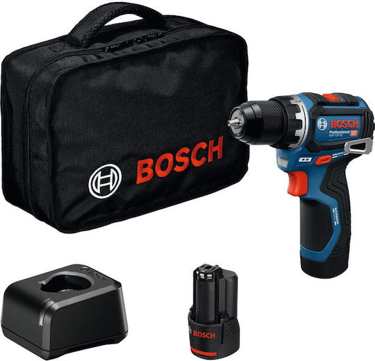 Bosch Gsr 12v-32 Professional Battery Drill Driver 12V 2x2Ah 06019N7003