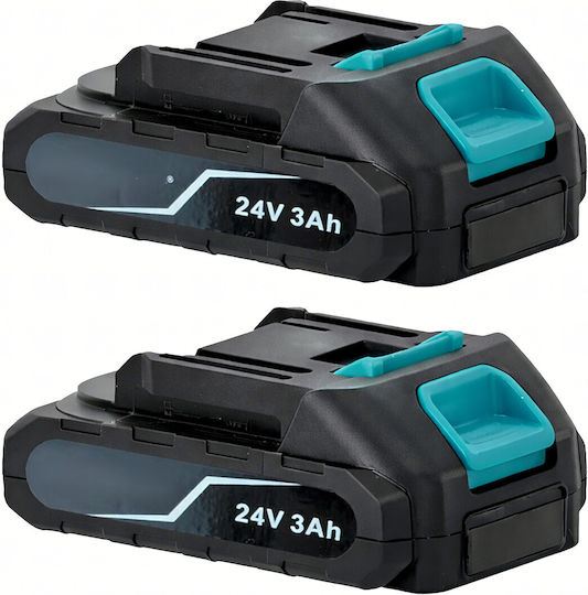 ZN1RCK3QWS2251 Κατσαβίδι Μπαταρίας 24V 2x3Ah