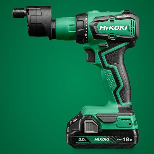 Hikoki Drill Driver Battery Brushless 18V 2x2Ah DS18DDQ