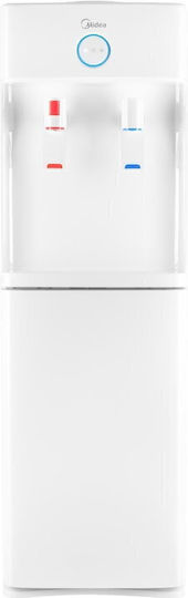 Midea Dozator de Apă de Podea cu Sticlă Inoxidabil cu Dulap cu Furnizare de Apă Rece 2l/h