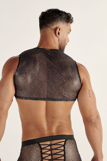 WOH Sexy Men's Gray Top