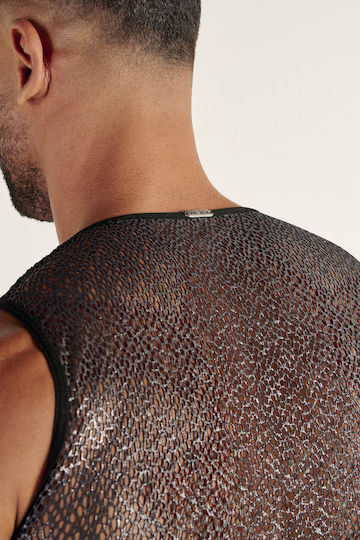 WOH Sexy Men's Gray Top