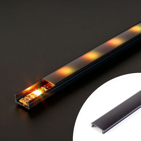 Aluminiumprofil Für LED-Streifen Abdeckung 1 M Opal Polycarbonat Diffusor LED-Profil 41010 41011