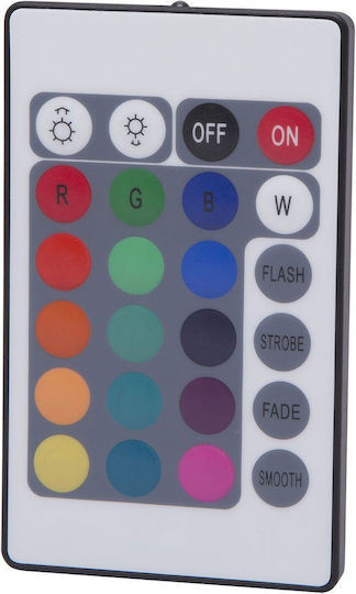 Bandă LED Impermeabilă 12V RGB Lumină 5m Tip SMD5050 cu Sursă de Alimentare și Telecomandă