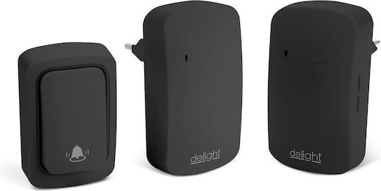 Wireless Door Bell Black