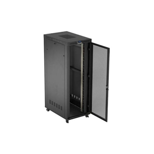 Lanberg Επιδαπέδια Καμπίνα Rack 47U Μαύρο FF01-8247-23BL