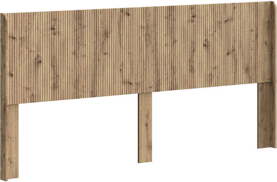 vidaXL Wooden Brown Bed Headboard 186.5x100cm