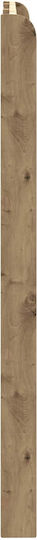 vidaXL Wooden Brown Bed Headboard 166.5x100cm