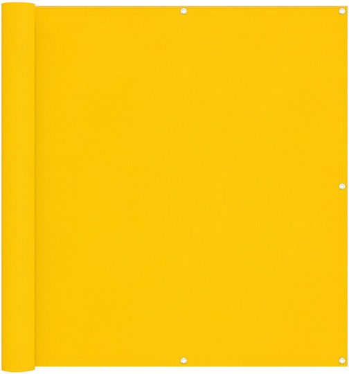 vidaXL Rectangular Shade Divider Yellow 1.2x2x2m