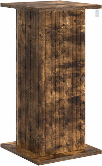 Vidaxl Βάση Φυτών Καπνισμένο Ξύλο Δρυός 30,5 X 30 X 60,5 Εκ