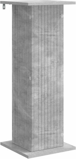 vidaXL Ανθοστήλες Ξύλινες Γκρι 30.5x30x80.5εκ. 2τμχ
