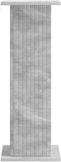 vidaXL Ανθοστήλες Ξύλινες Γκρι 30.5x30x80.5εκ. 2τμχ