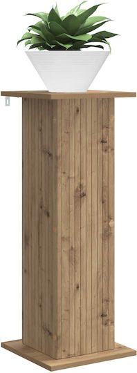 vidaXL Turn De Plante Din Lemn 30.5x30x80.5 cm