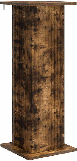 Vidaxl Plant Stand 2 Pcs Smoked Oak Wood 30.5 x 30 x 80.5 cm