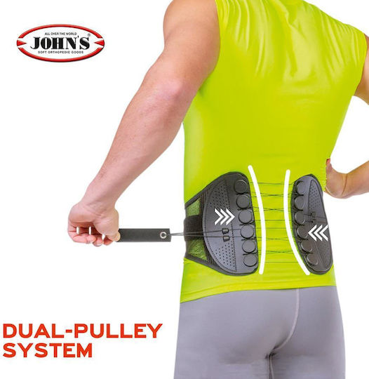 Johns Centură Elastică Pentru Ameliorarea Durerii Neagră 234100